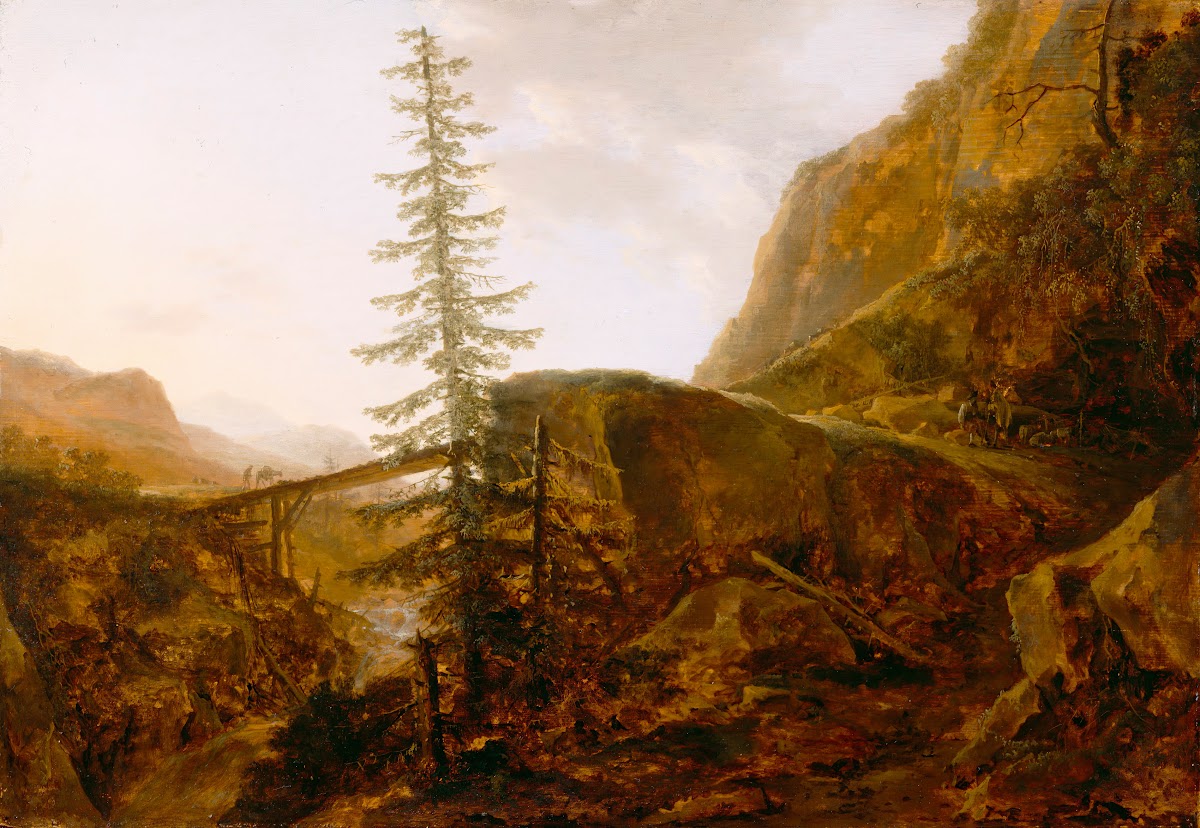 A Pass In The Apennines between 1655 and 1660