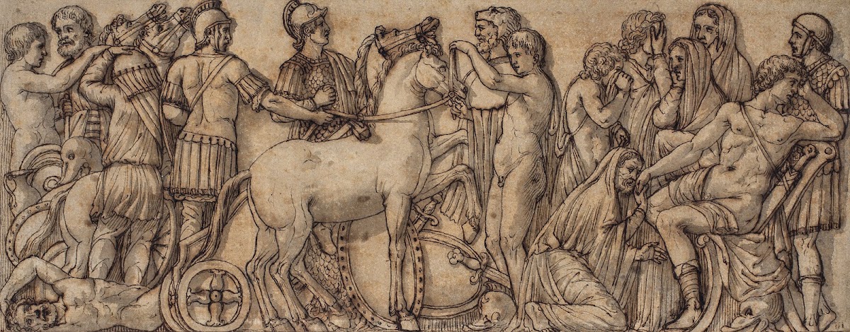 Frieze from a Roman sarcophagus 1595  1668
