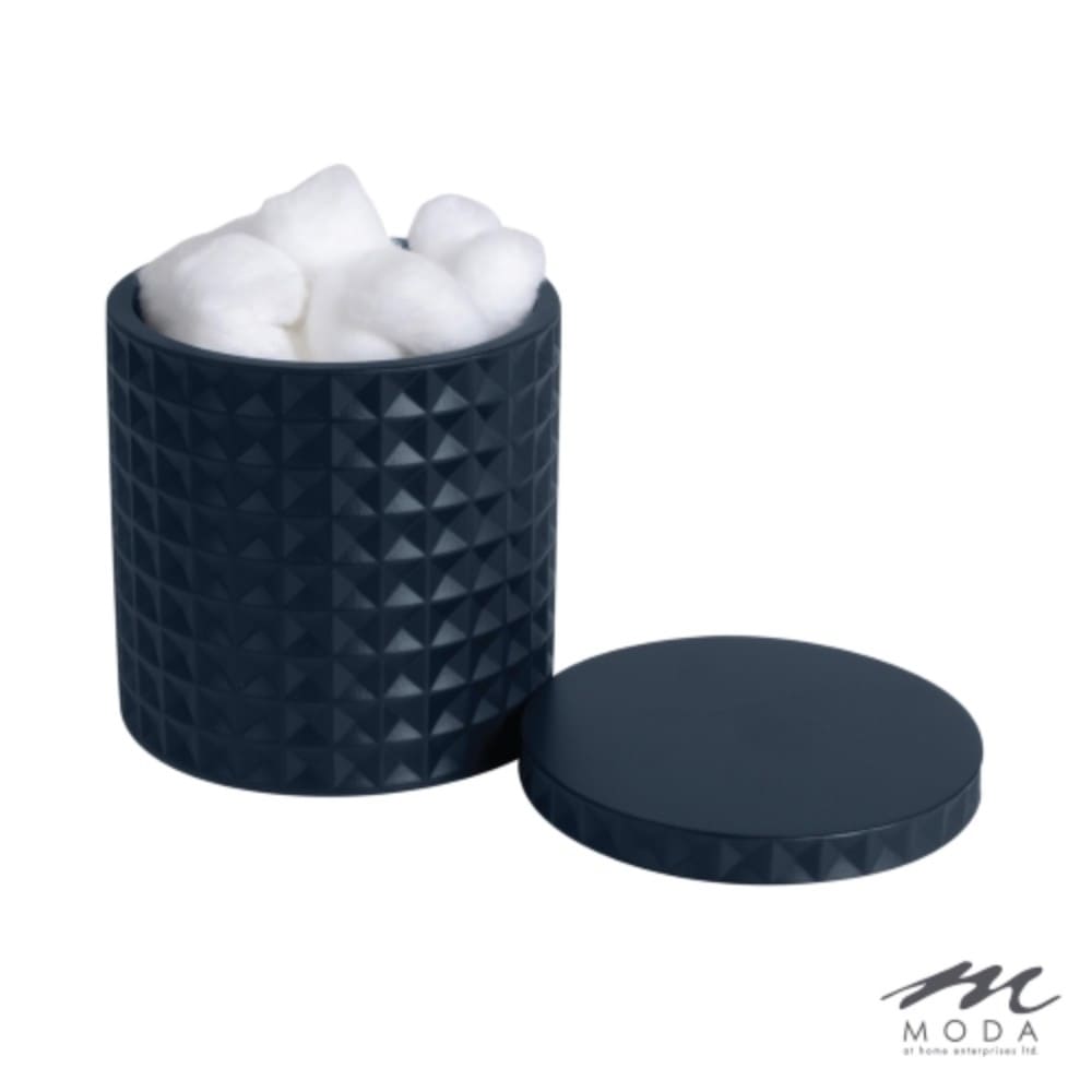 Frasco para algodón de resina Moda™ Braemar color azul marino