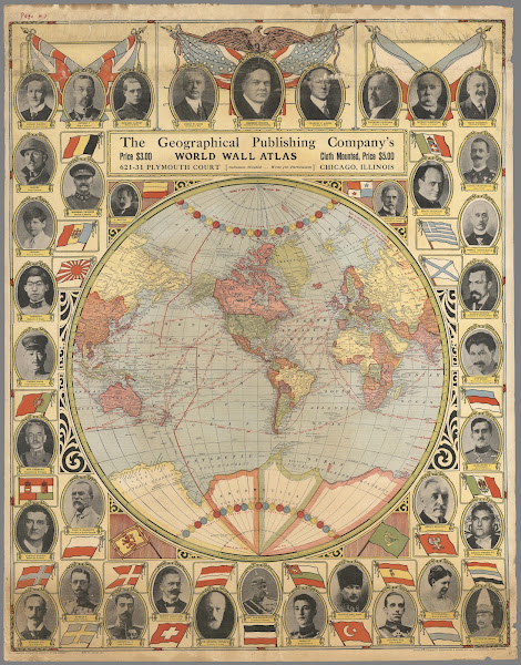Entire World In One Hemisphere Portraits World Leaders 1921
