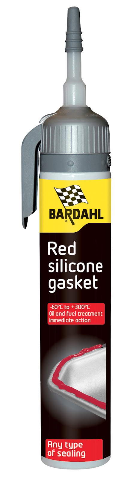 Rood Silicone Pakking - Patroon 200ml