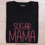 Black lettering sample of the Smyle Triple Bean Stitch Embroidery Font