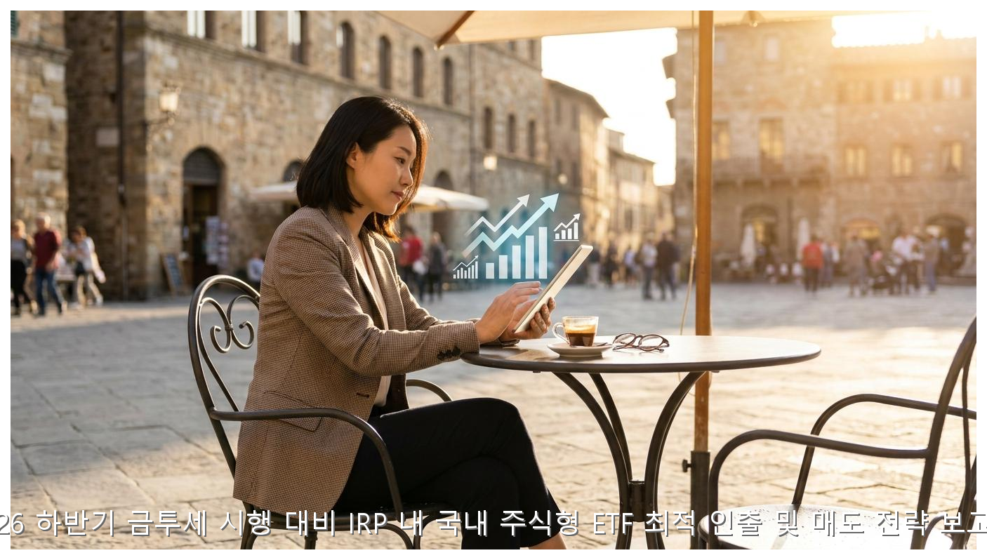 2026 금투세 대비 IRP ETF 매도 전략 핵심 안내 및 분석 인포그래픽 (5)