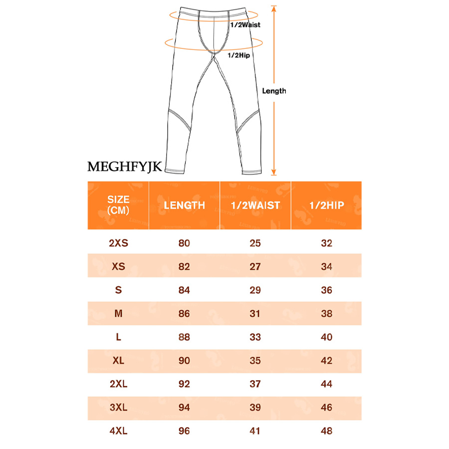 AOP MEG Men's Stitched Yoga Pants