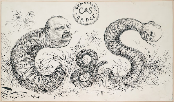 Democratic badge 1892