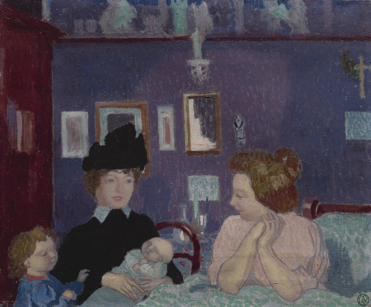 Visite dans la chambre violette 1899