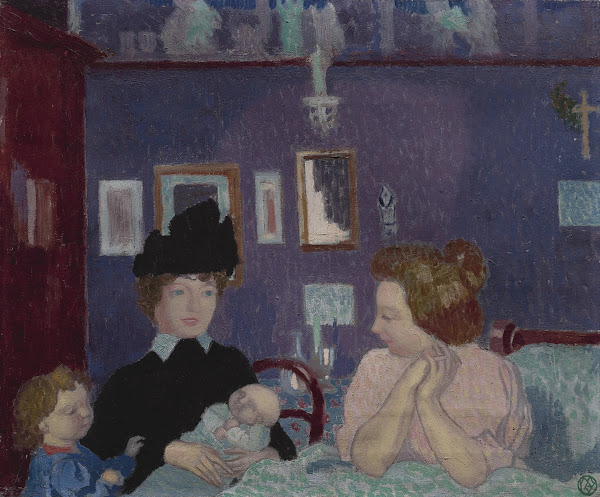 Visite dans la chambre violette 1899