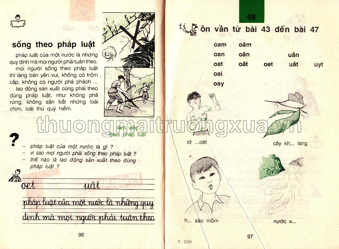 Tiếng Việt (sách học chữ dùng cho người lớn), tập 1 - 1992 - Trang 49