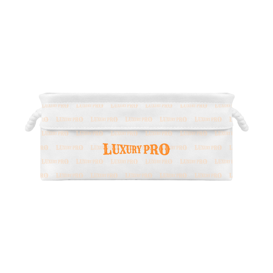 Splicing cotton and linen dirty clothes basket