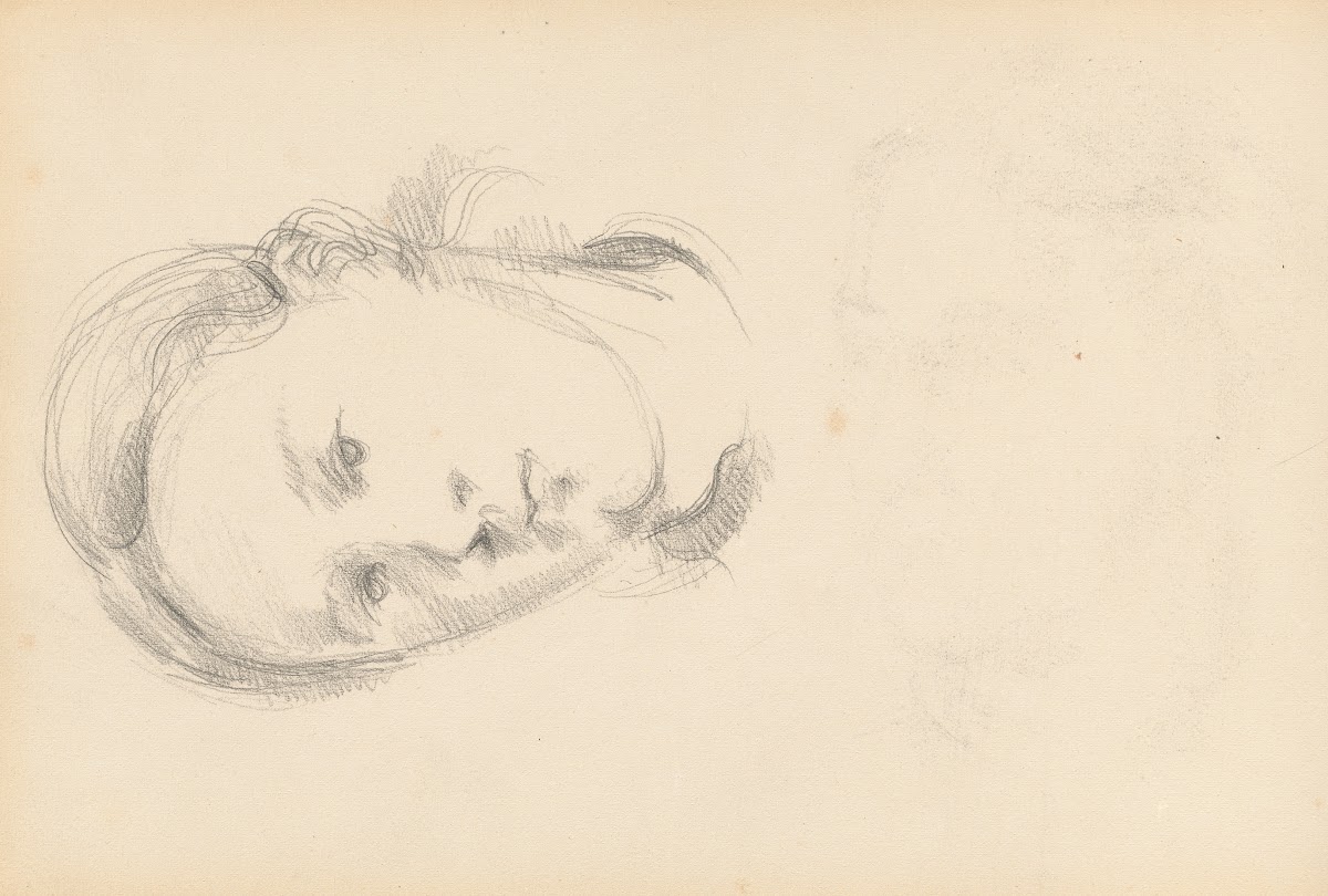 Head of a Young Woman c 1880
