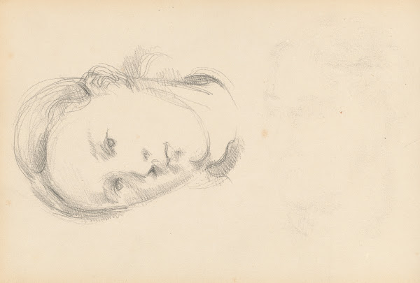Head of a Young Woman c 1880