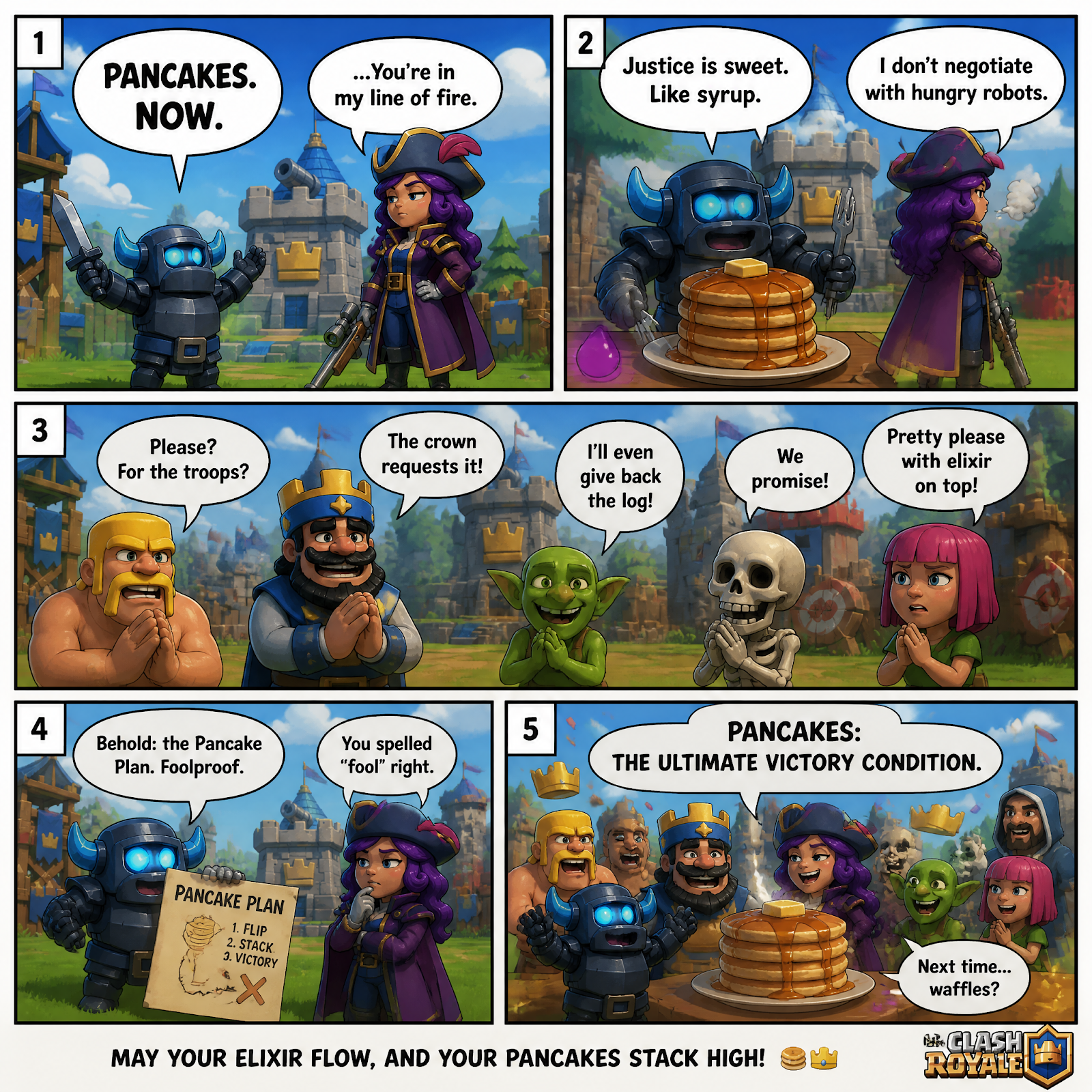 Usa el personaje del juego llamado