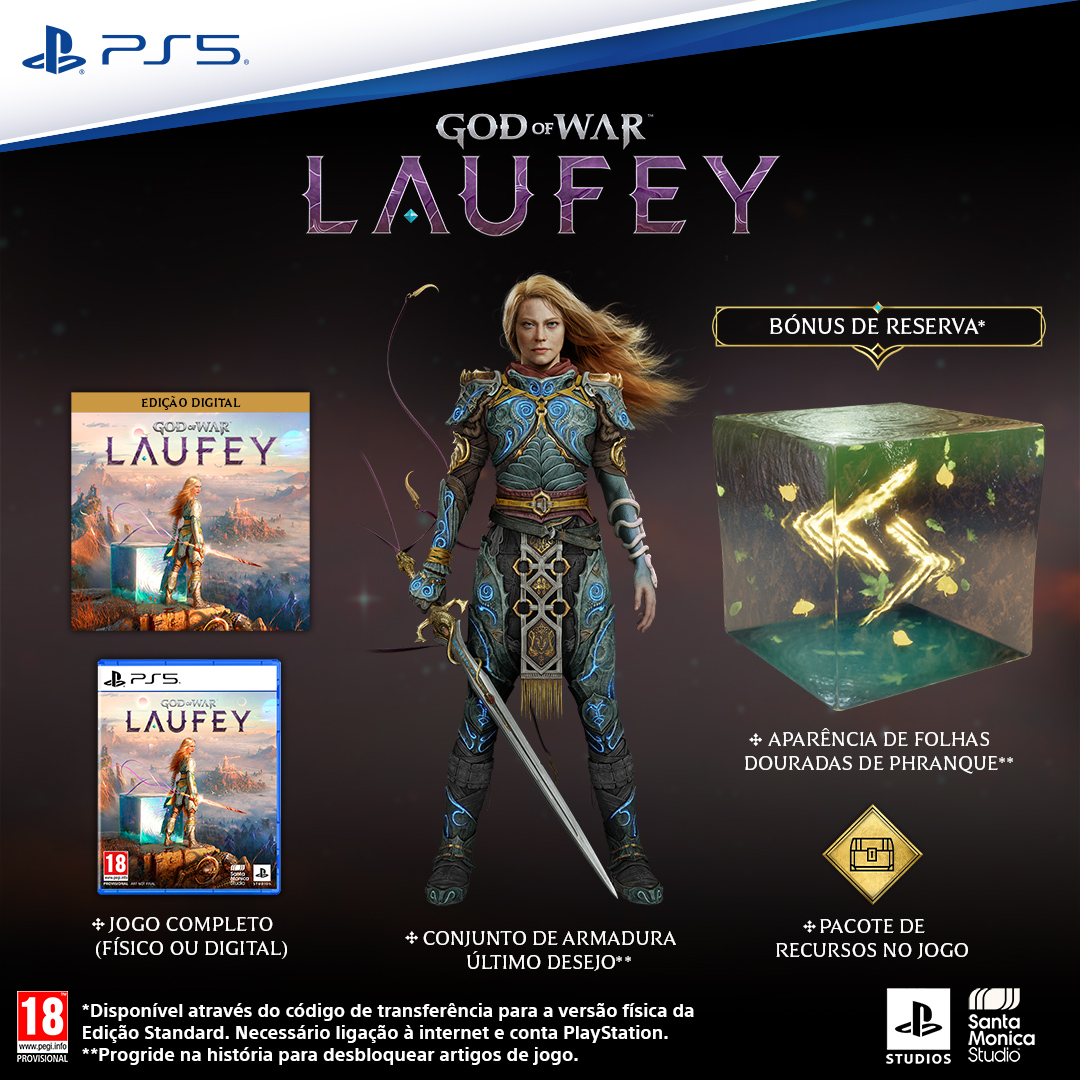 God of War Laufey: Reservas abertas a partir de 29 de setembro pela PlayStation