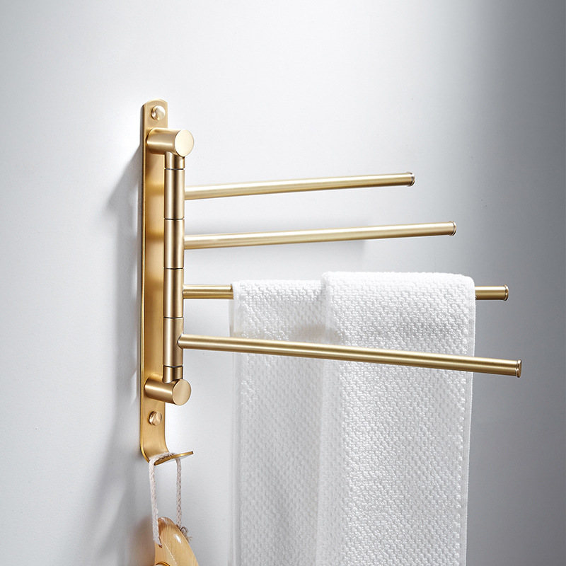 Rotatable Copper Towel Holder
