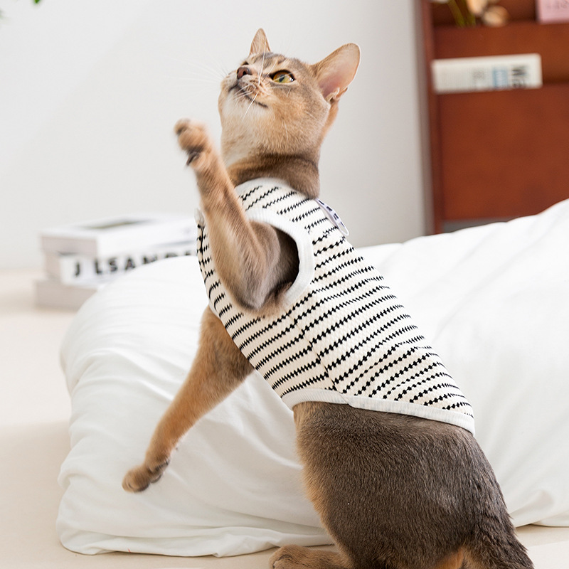 Cotton Vest for Dogs and Cats, Spring/Summer