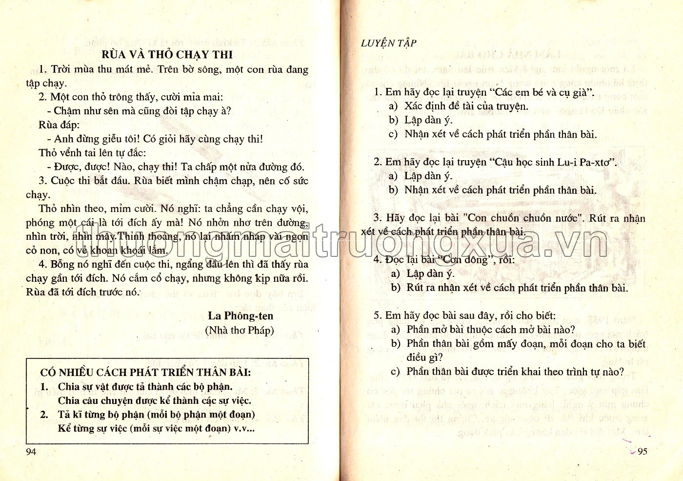 Tiếng Việt 4 (tập 1 - 1997) - Trang 54