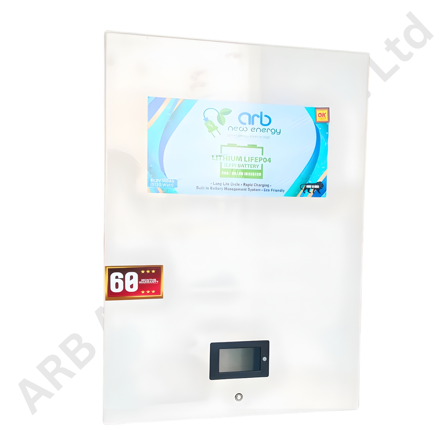 51.2V 100 Ah ESS Battery Pack Wall Mounted (81ca)