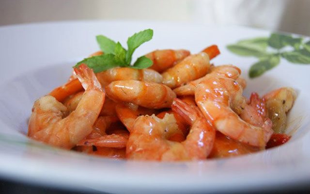 Tôm Sú Rim Nước Cốt Dừa