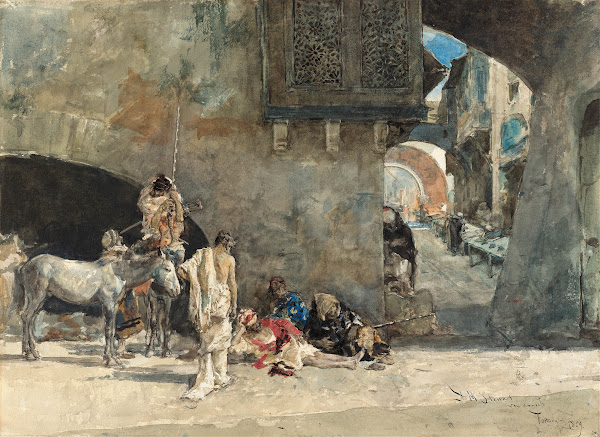 A Street in Tangiers 1860 or 1862