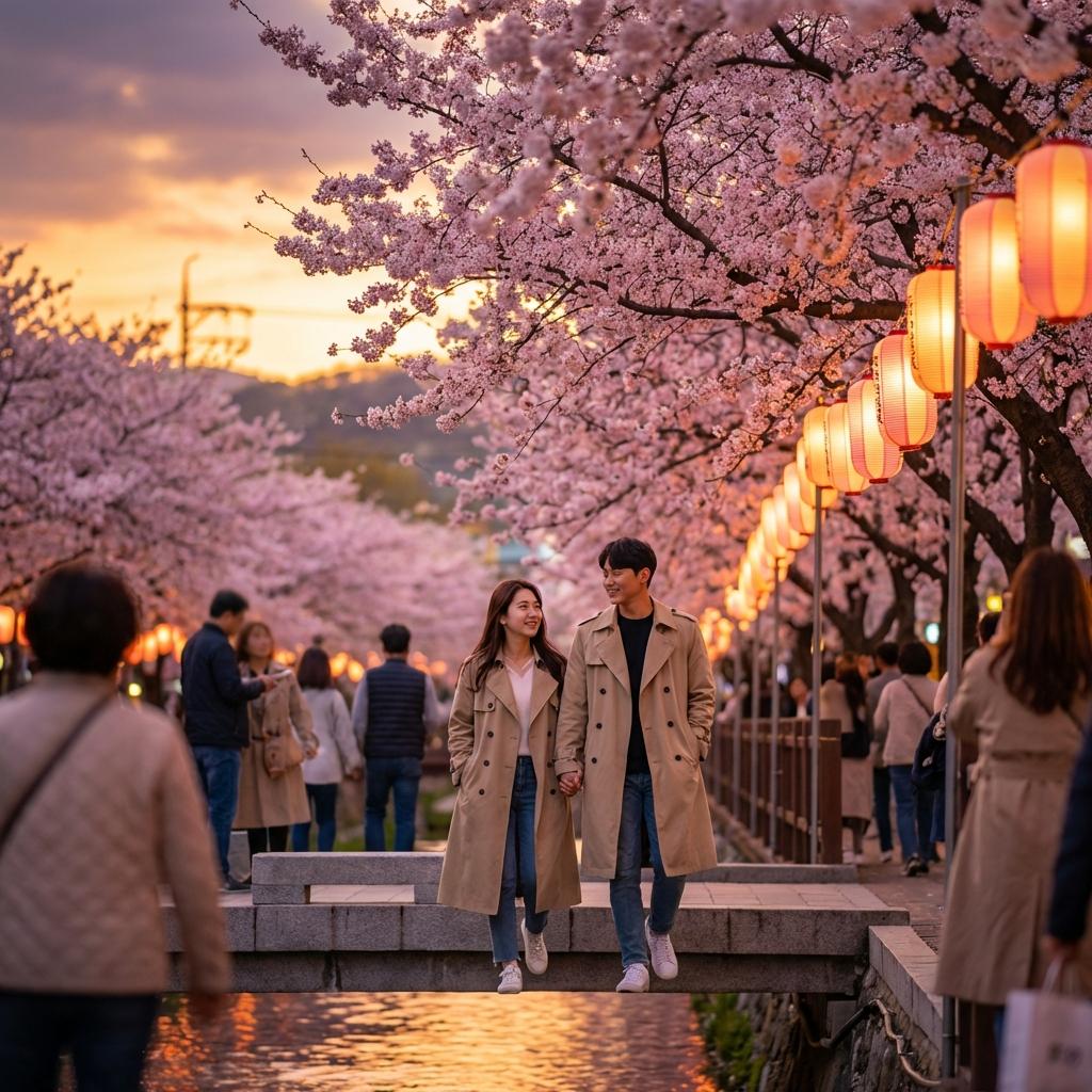 진해 현지 전문가가 추천하는 가족 친화 벚꽃 명당 BEST 3 & 효율적인 동선