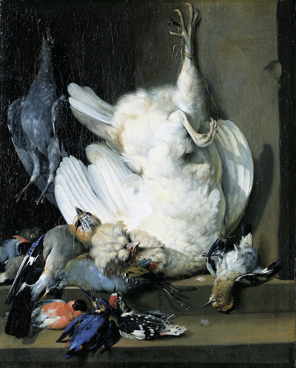 Still Life With Dead Poultry 1676