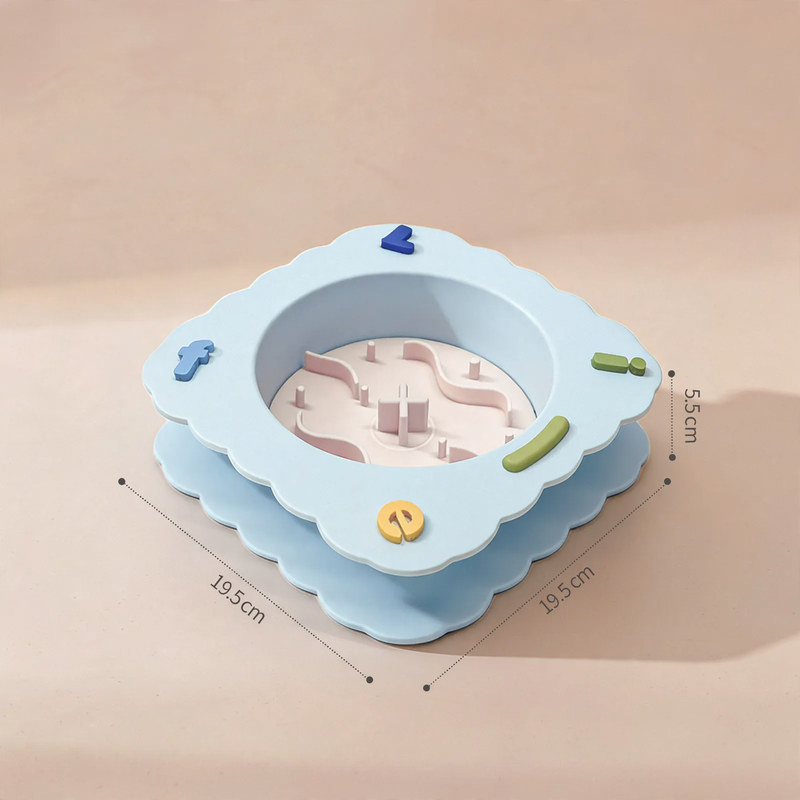 Silicone Feeding Mat for Pets with Suction Cup