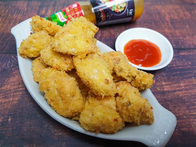 Gà Phi Lê Chiên Xù