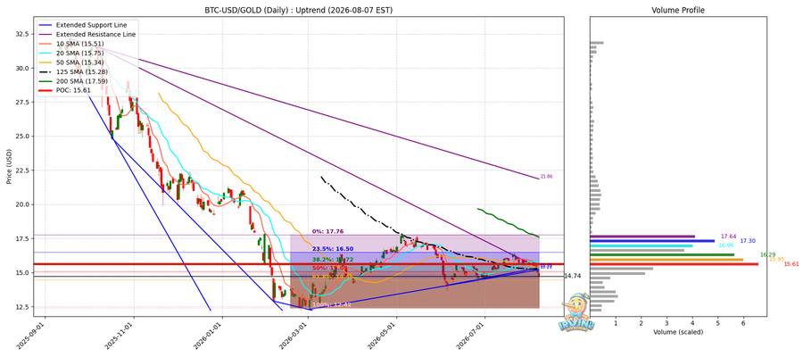 BTC vs Gold 비교