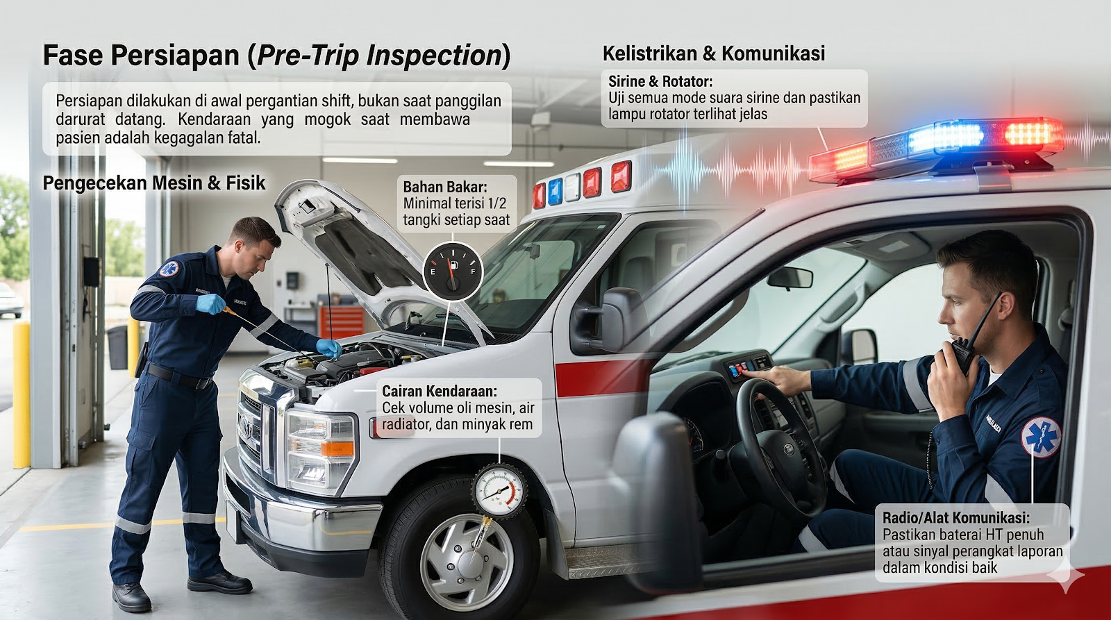 Modul Ambulance Pengecekan Ambulans