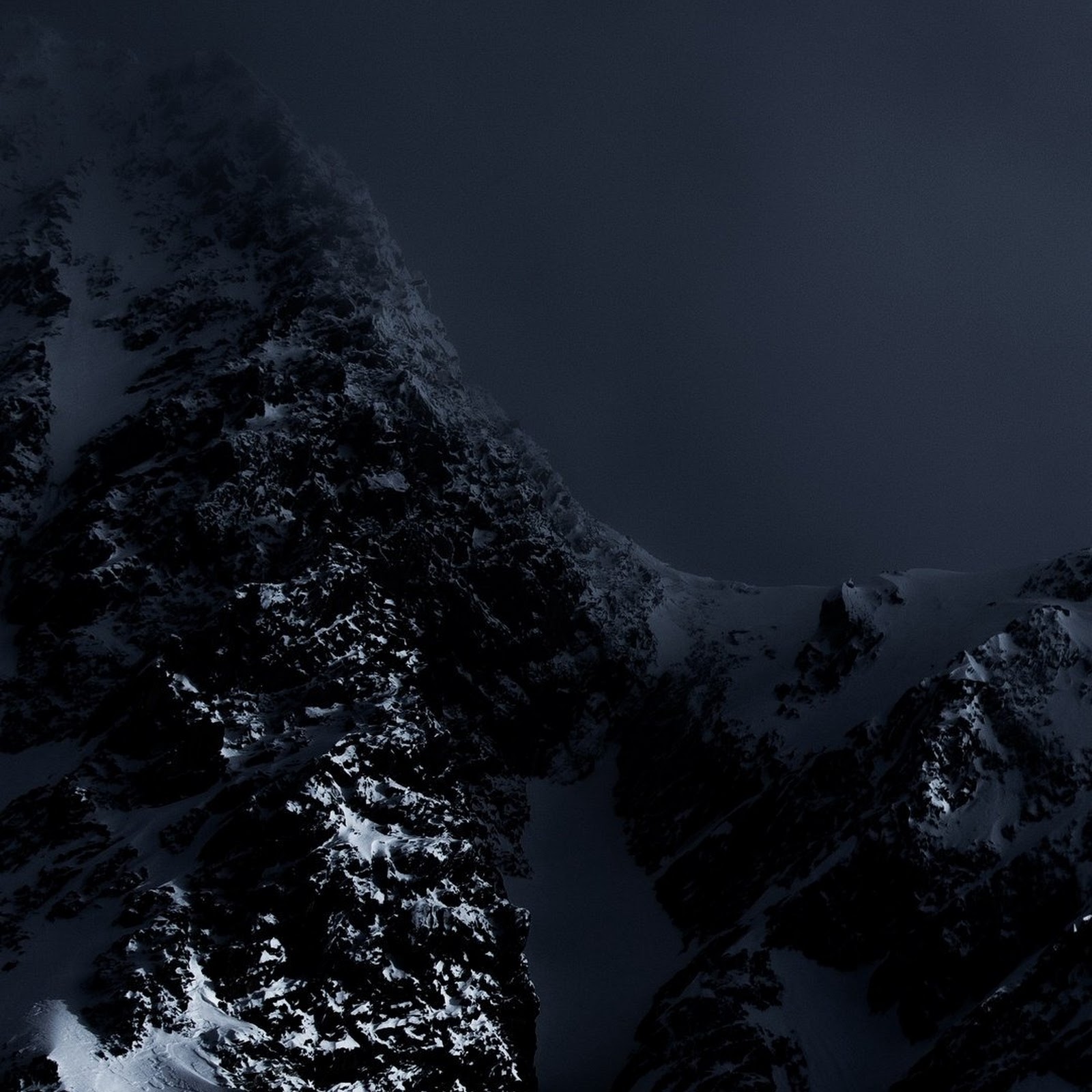 Nature, Mountain, Mountain Range, Atmosphere, Snow Full HD iPhone Wallpaper