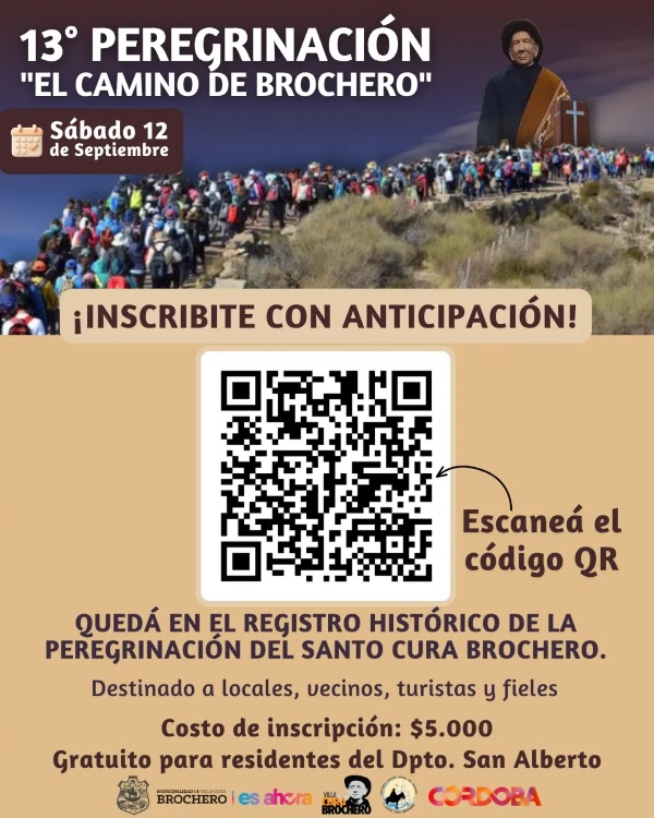 Peregrinación El Camino de Brochero