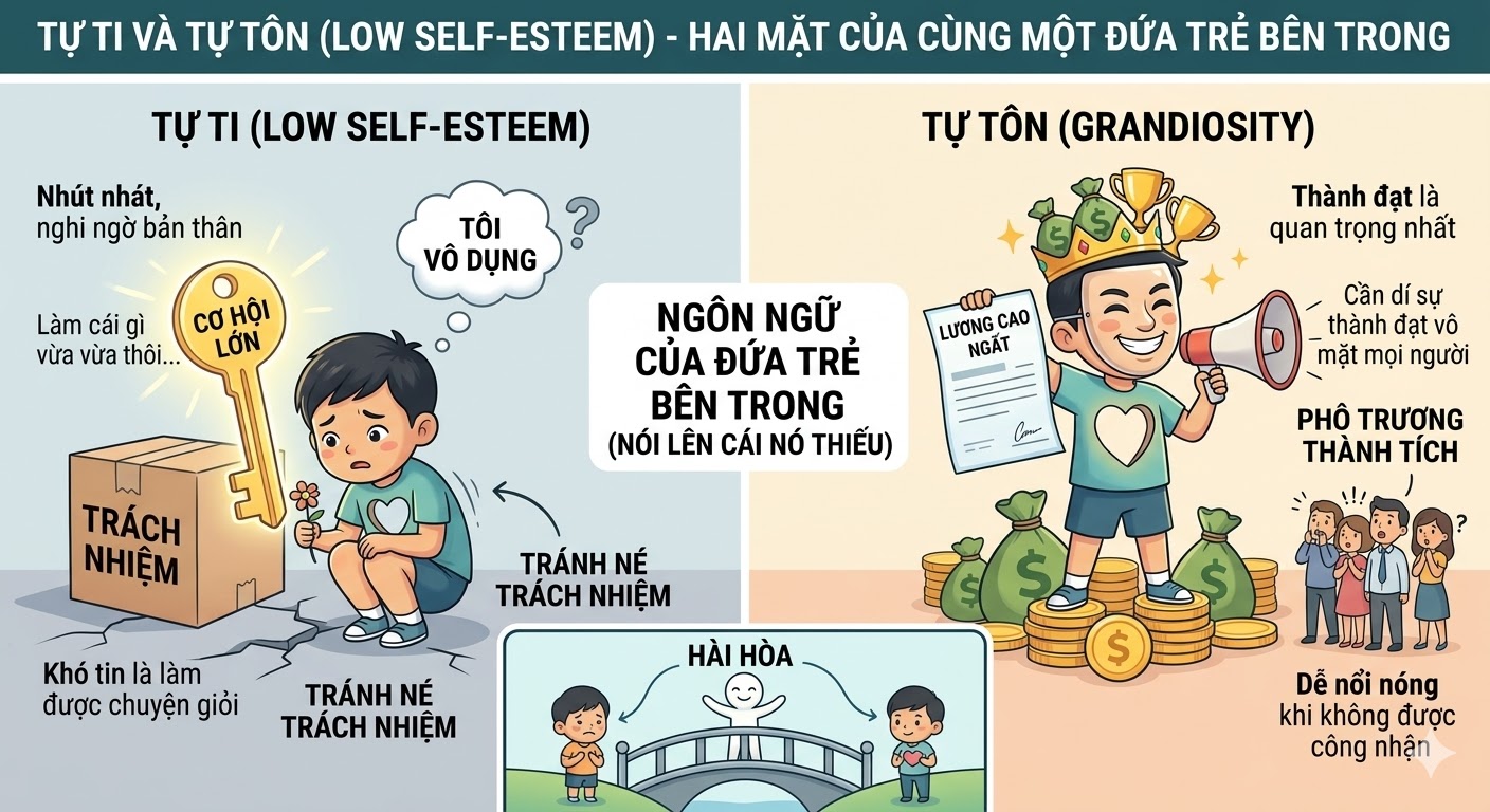 1- Tự Ti - Tự Tôn - 1