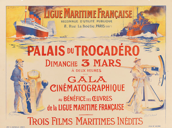 Gala CinéMatographique Au BéNéFice Des Oeuvres De La Ligue Maritime Juliste 1918