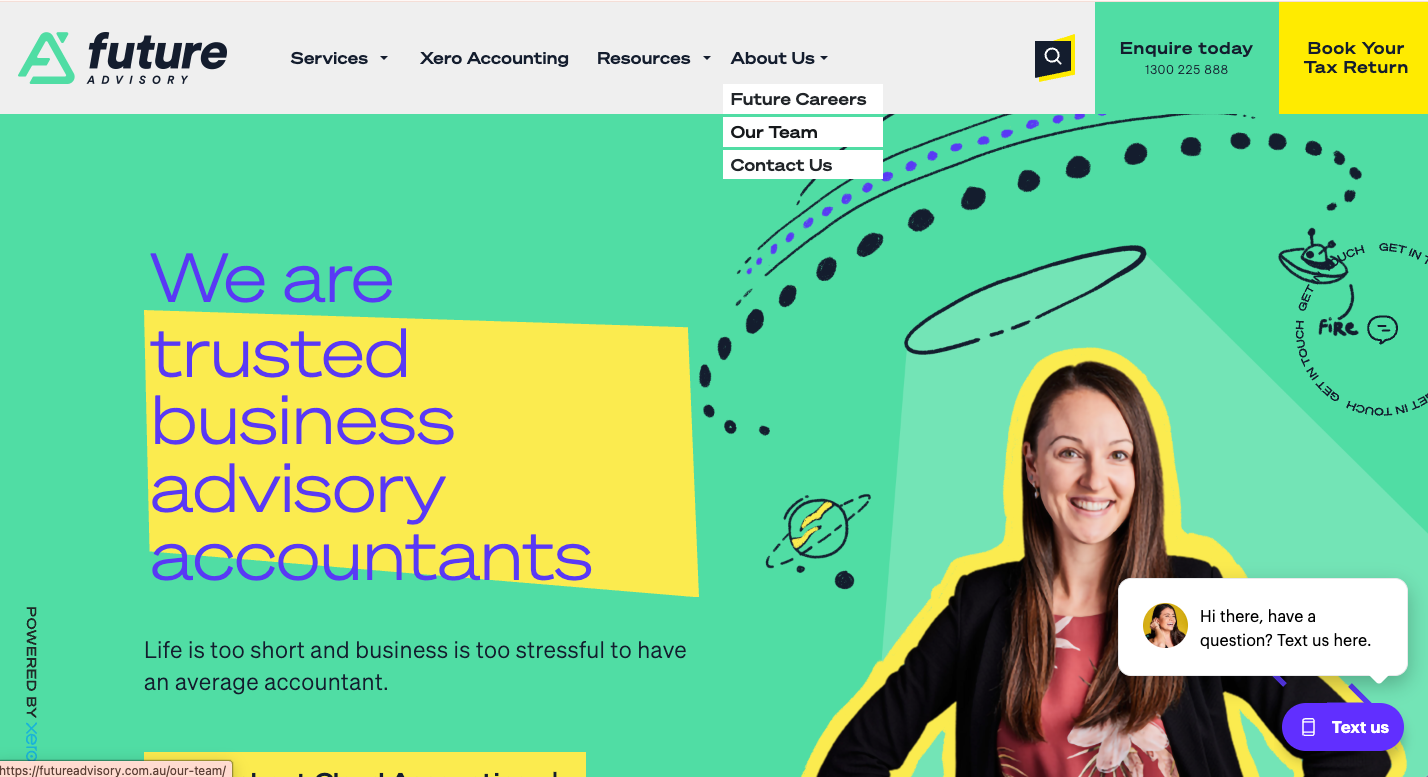 Future Advisory website