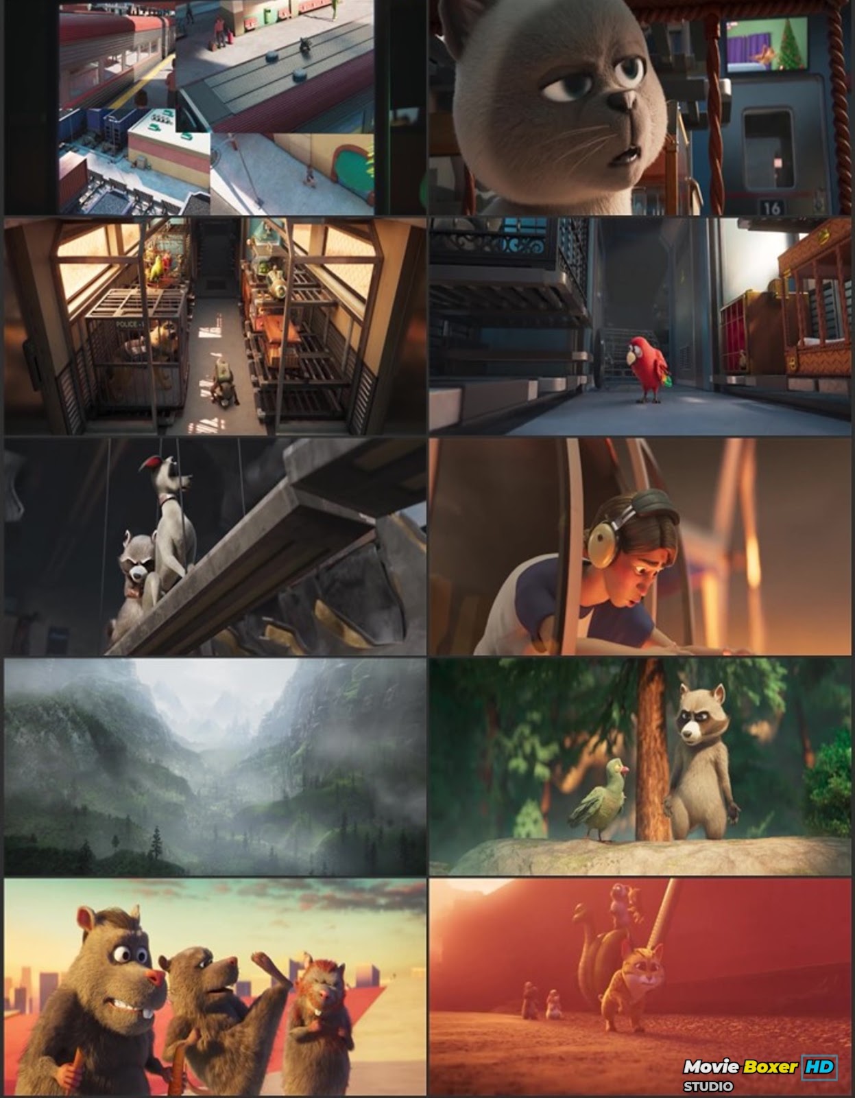 Screenshots Grid