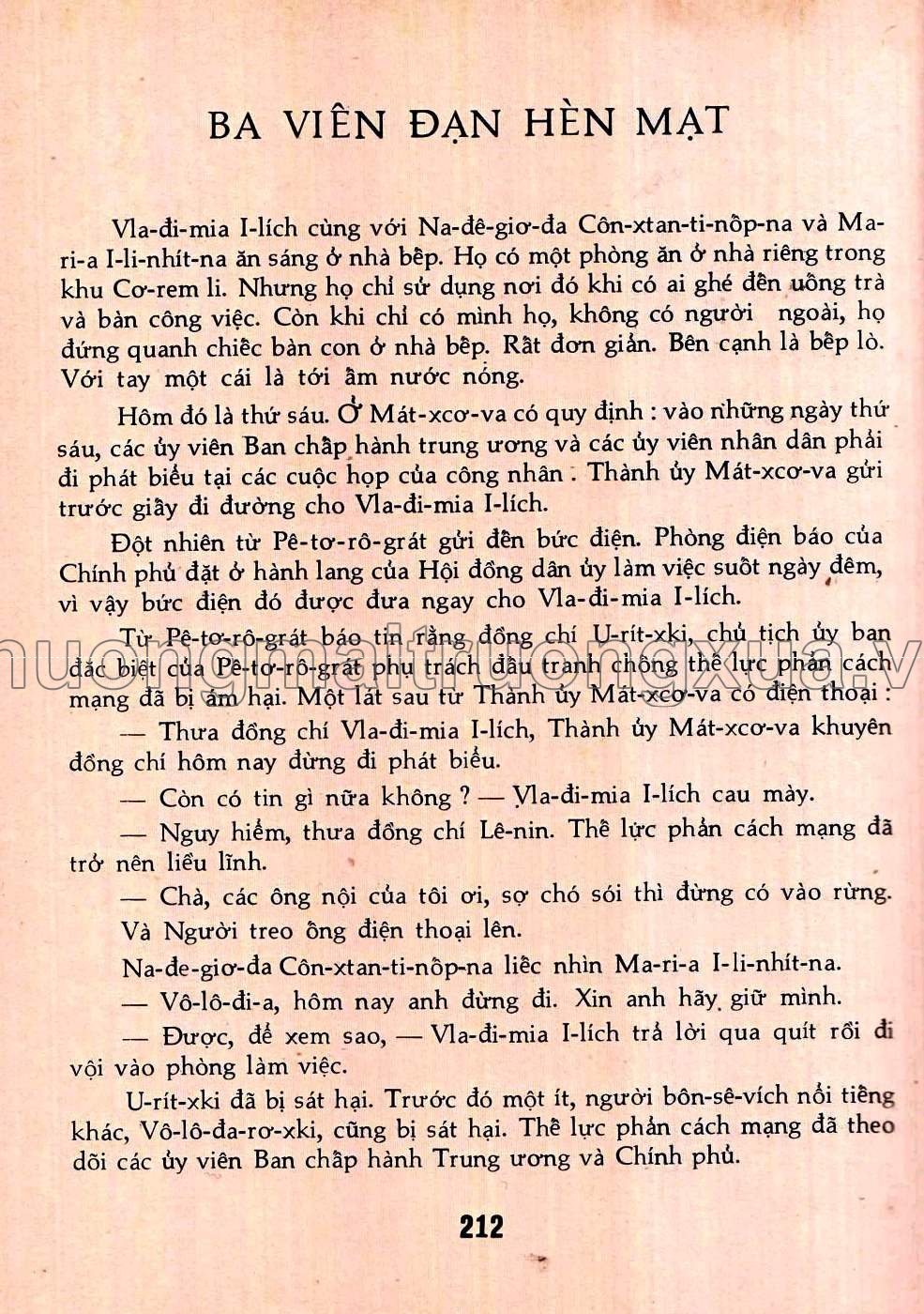 Cuộc đời của Lê-nin (1980) - Trang 206