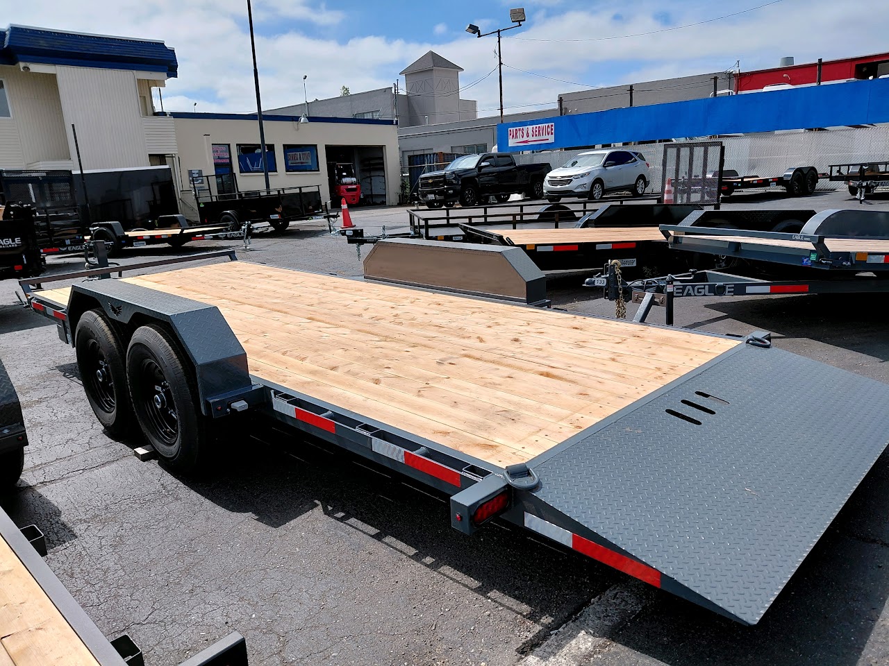 14k Black Hawk Full Deck Tilt Bed