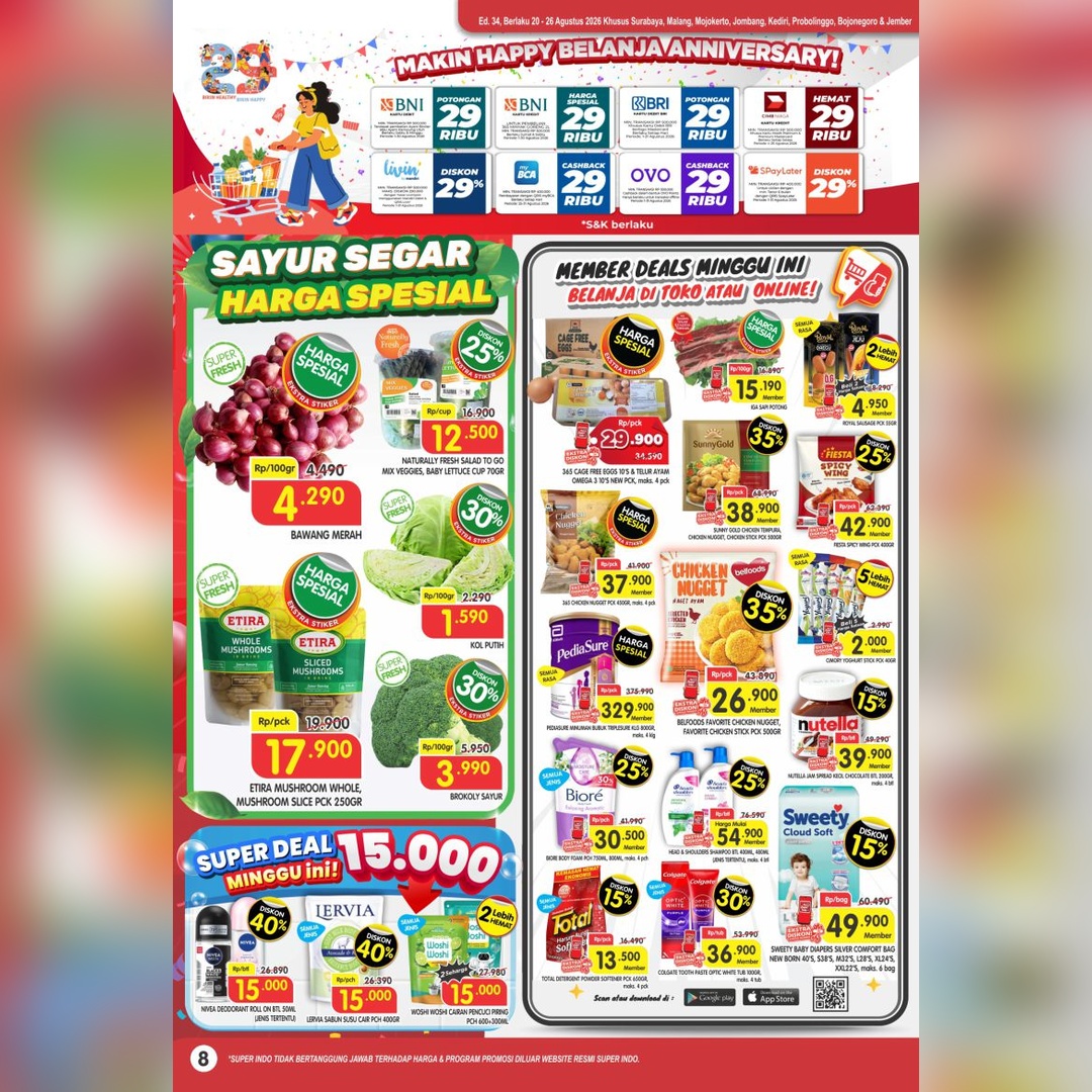 Katalog Super Hemat Surabaya, Malang, Mojokerto, Jomang, Kediri