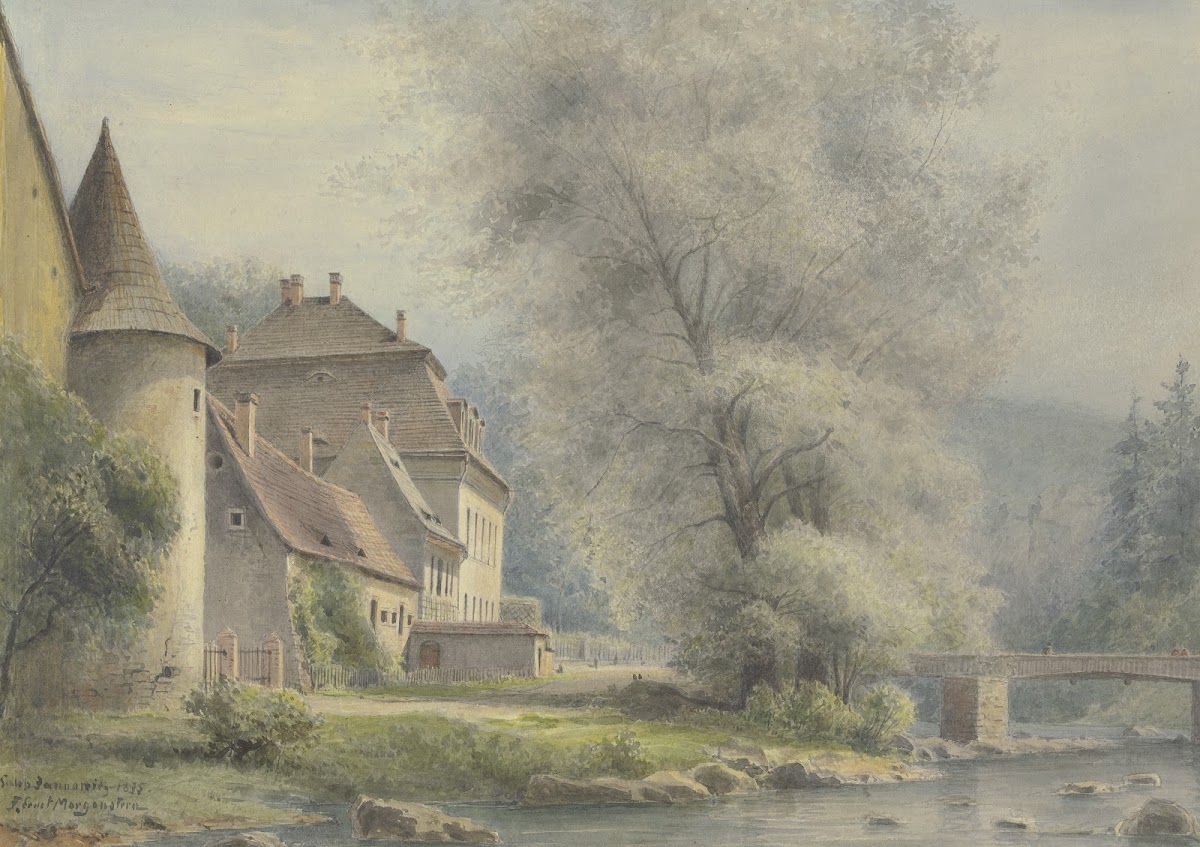 Janowitz castle 1875