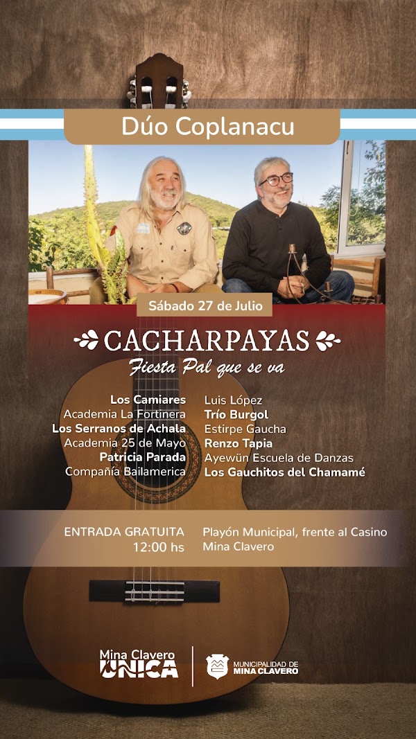 🎉 CACHARPAYAS 2024 🎉 "Fiesta Pal que se va"