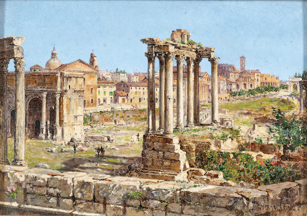 Rome Il Foro Romano Roma