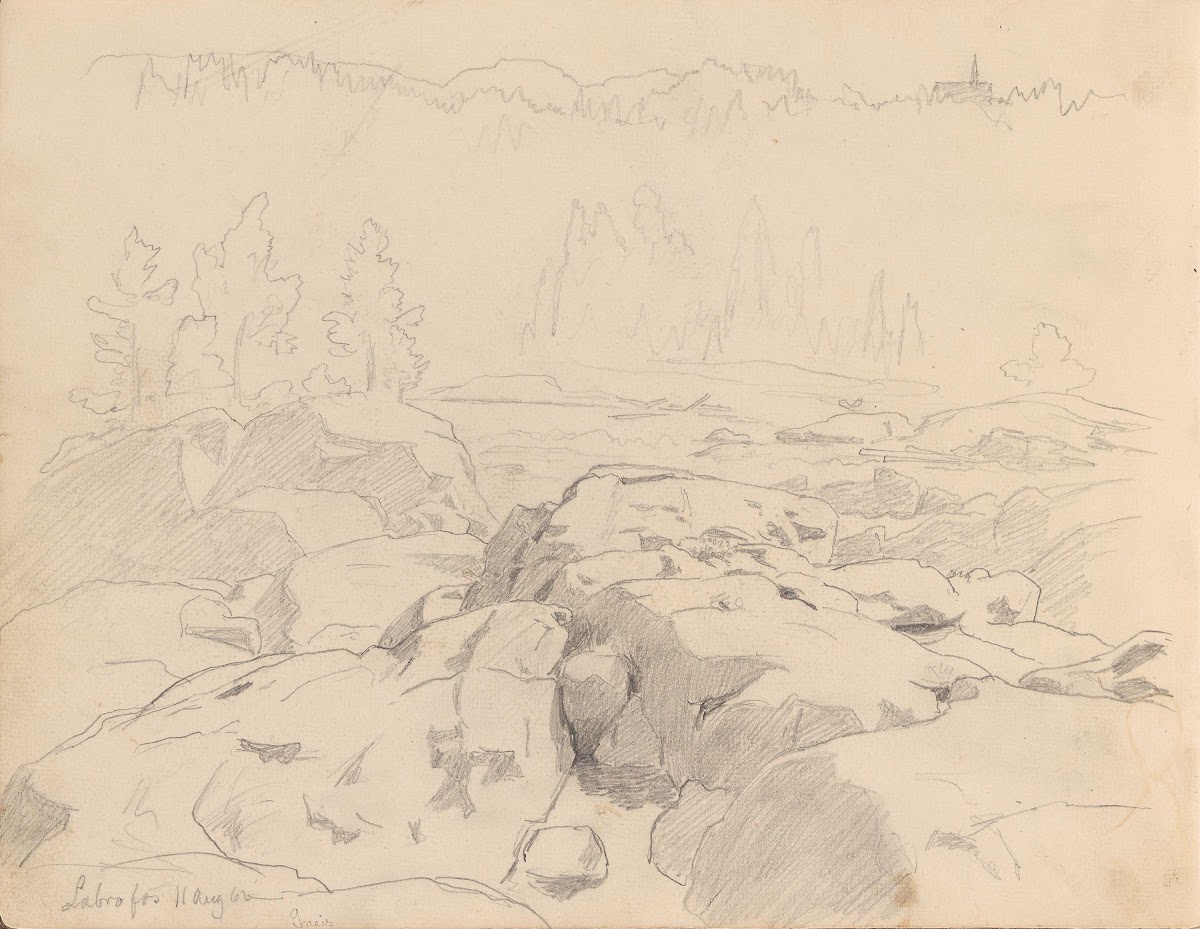 Ved Labrofossen 1862