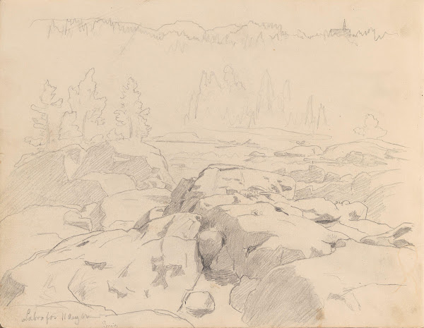 Ved Labrofossen 1862