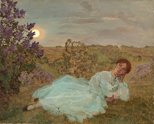 Repose At Sunset 1922