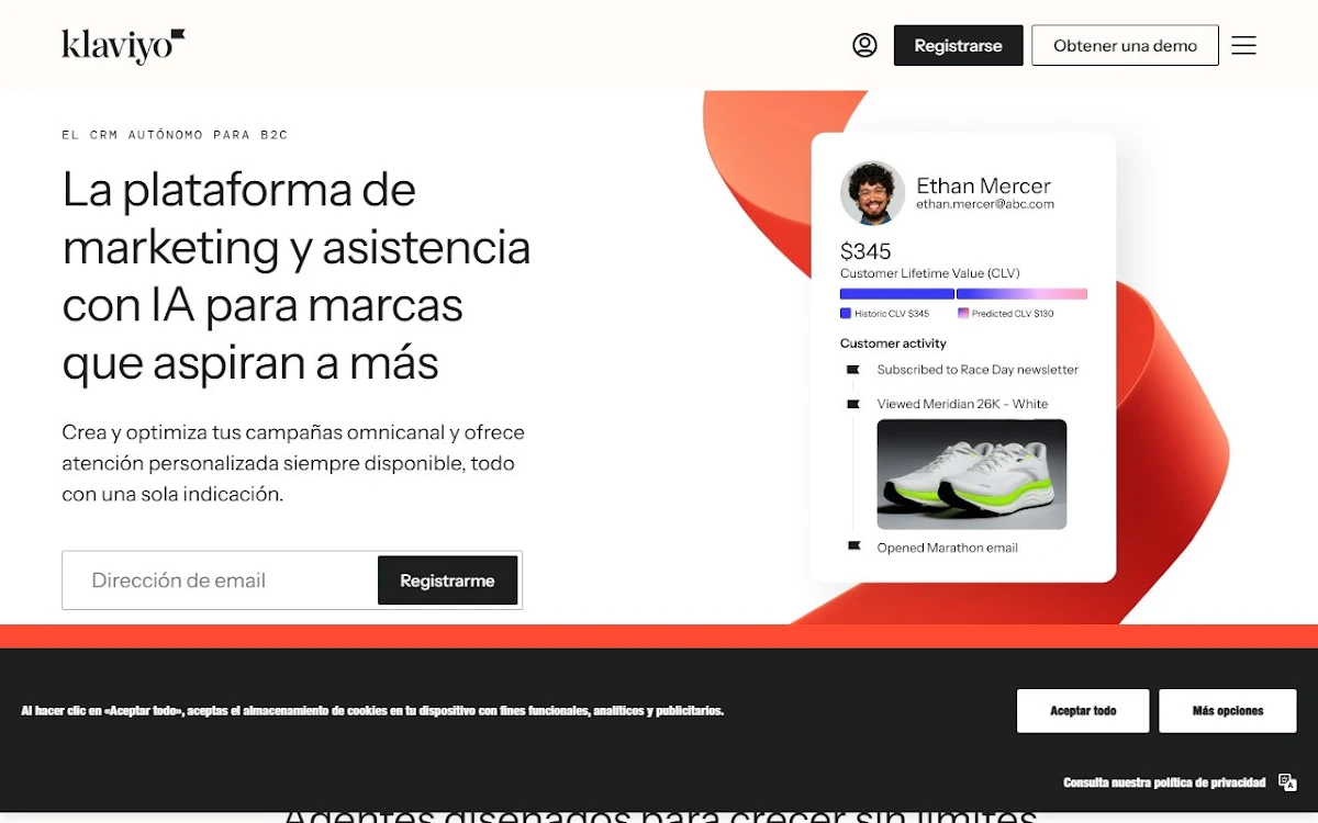Captura de Klaviyo SMS Assistant