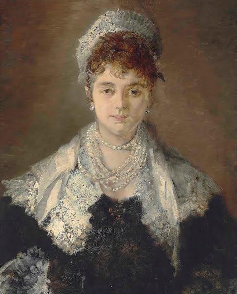 Portrait Of A Lady Possibly Johanna Hanna Elisabeth Maria Von Klinkosch Princess