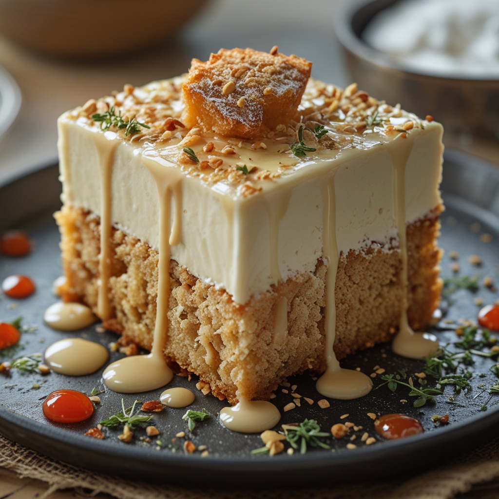 Greek Yogurt Protein Cake: Gesund, nährstoffreich und lecker – Easy Homemade Delight finished