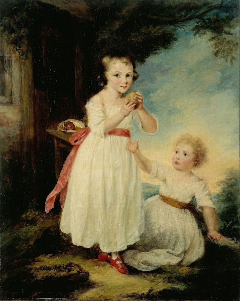 Portrait de deux fillettes dit Les Gâteaux 1790 1799