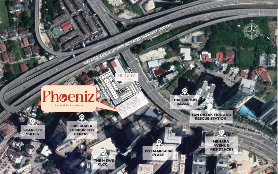 Phoeniz Suites @ KL City Centre — KLCC / Bukit Bintang