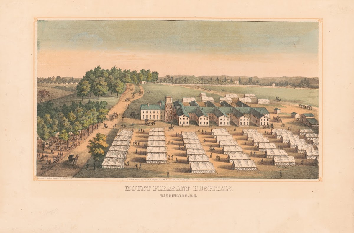 Mount Pleasant Hospitals Washington DC 1862